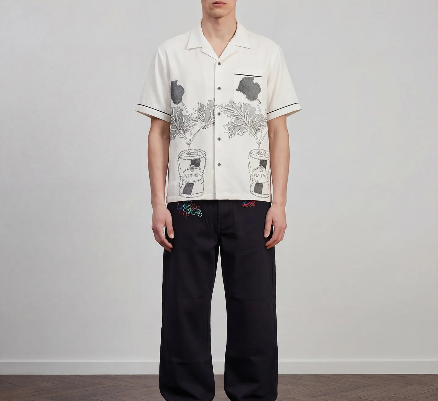 PAS DE MER - Lattina Shirt - Off white - Headz Up 
