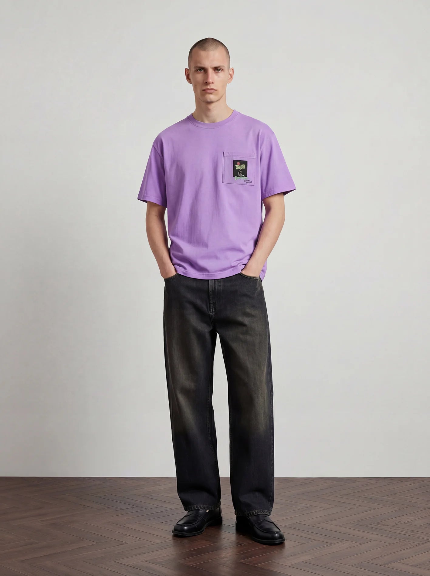 PAS DE MER - Lattina T-shirt - Light Purple - Headz Up 