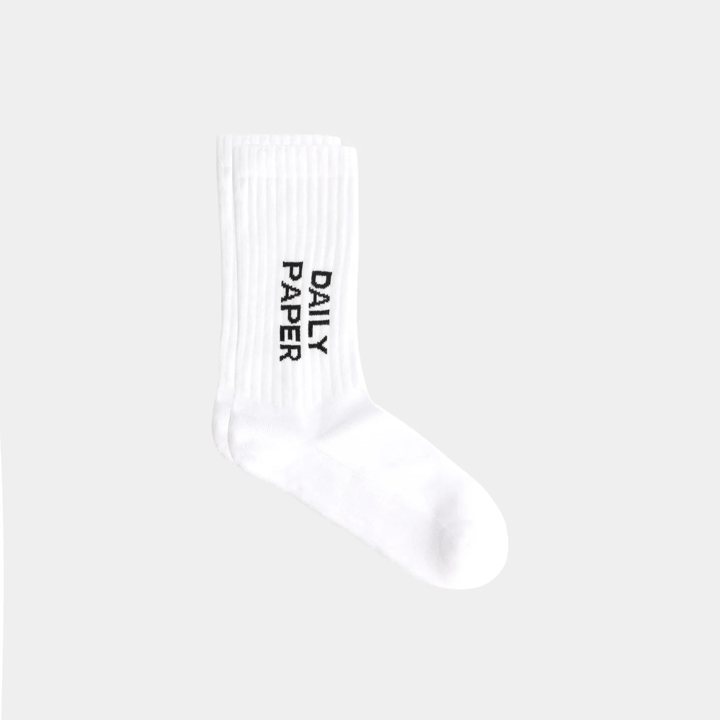 DAILY PAPER - Logotype socks - White/black OS - Headz Up 