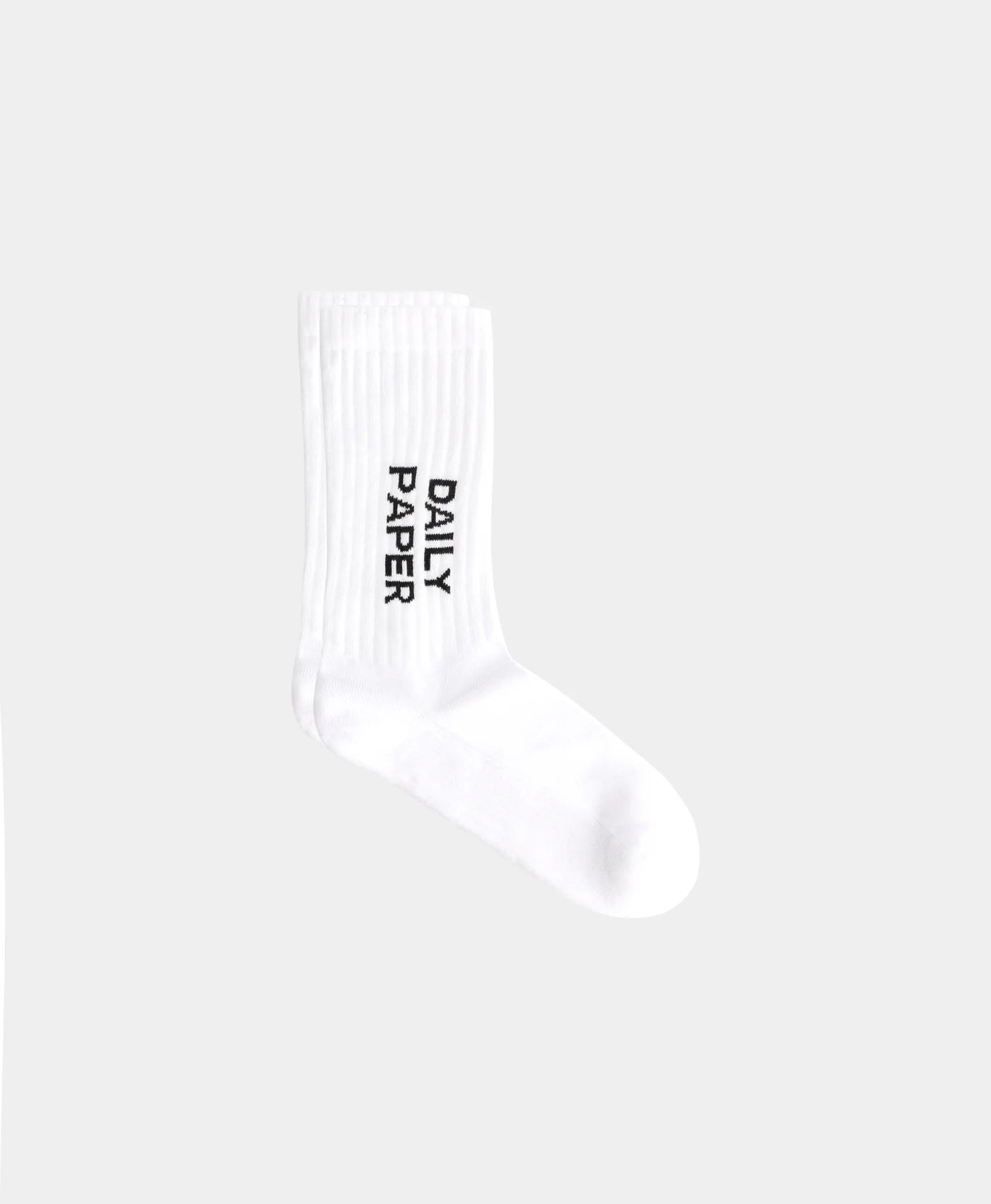 DAILY PAPER - Logotype socks - White/black OS - Headz Up 