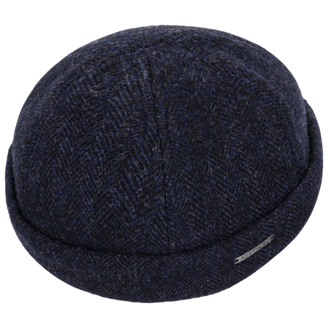 Stetson - Docker Wool/Herringbone - Dark Navy - Headz Up 
