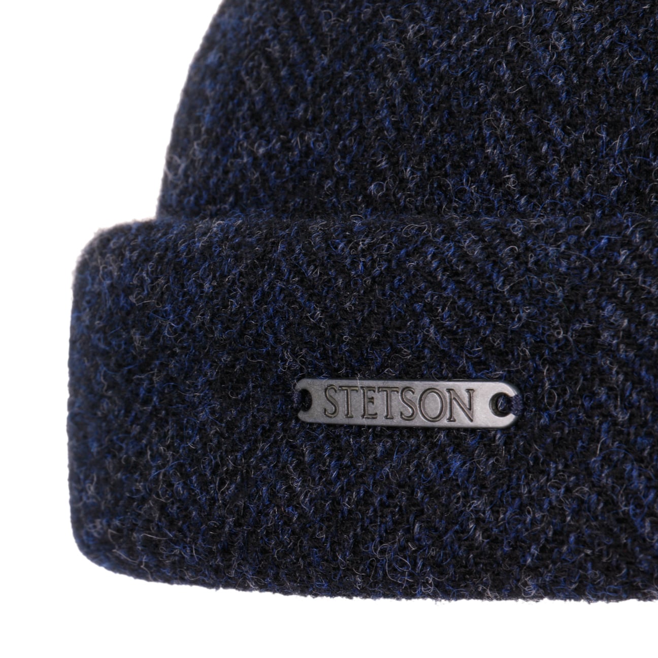 Stetson - Docker Wool/Herringbone - Dark Navy - Headz Up 