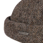 Stetson - Docker Wool/Herringbone - Khaki - Headz Up 
