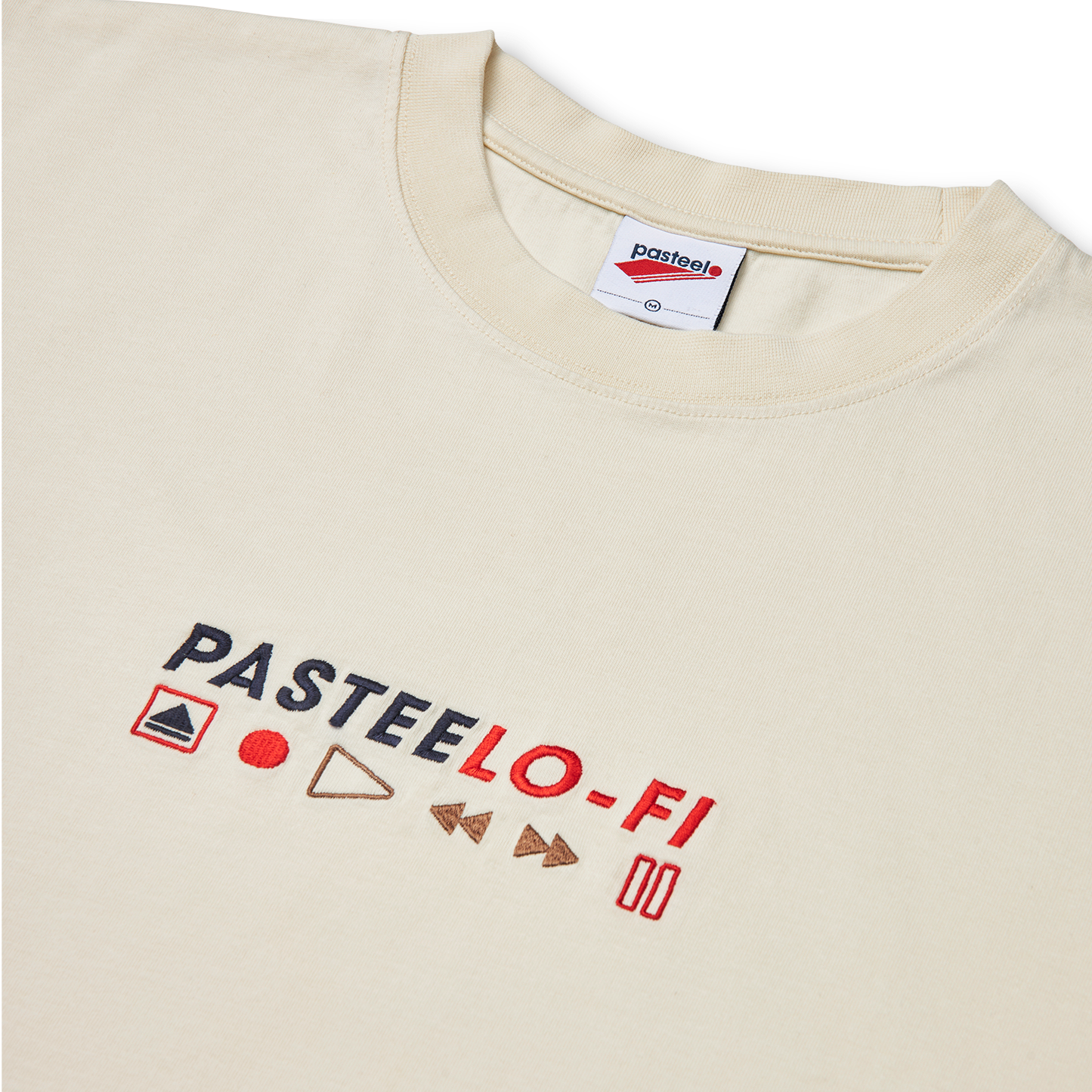 Pasteelo - LOO-FI TEE - Cream - Headz Up 