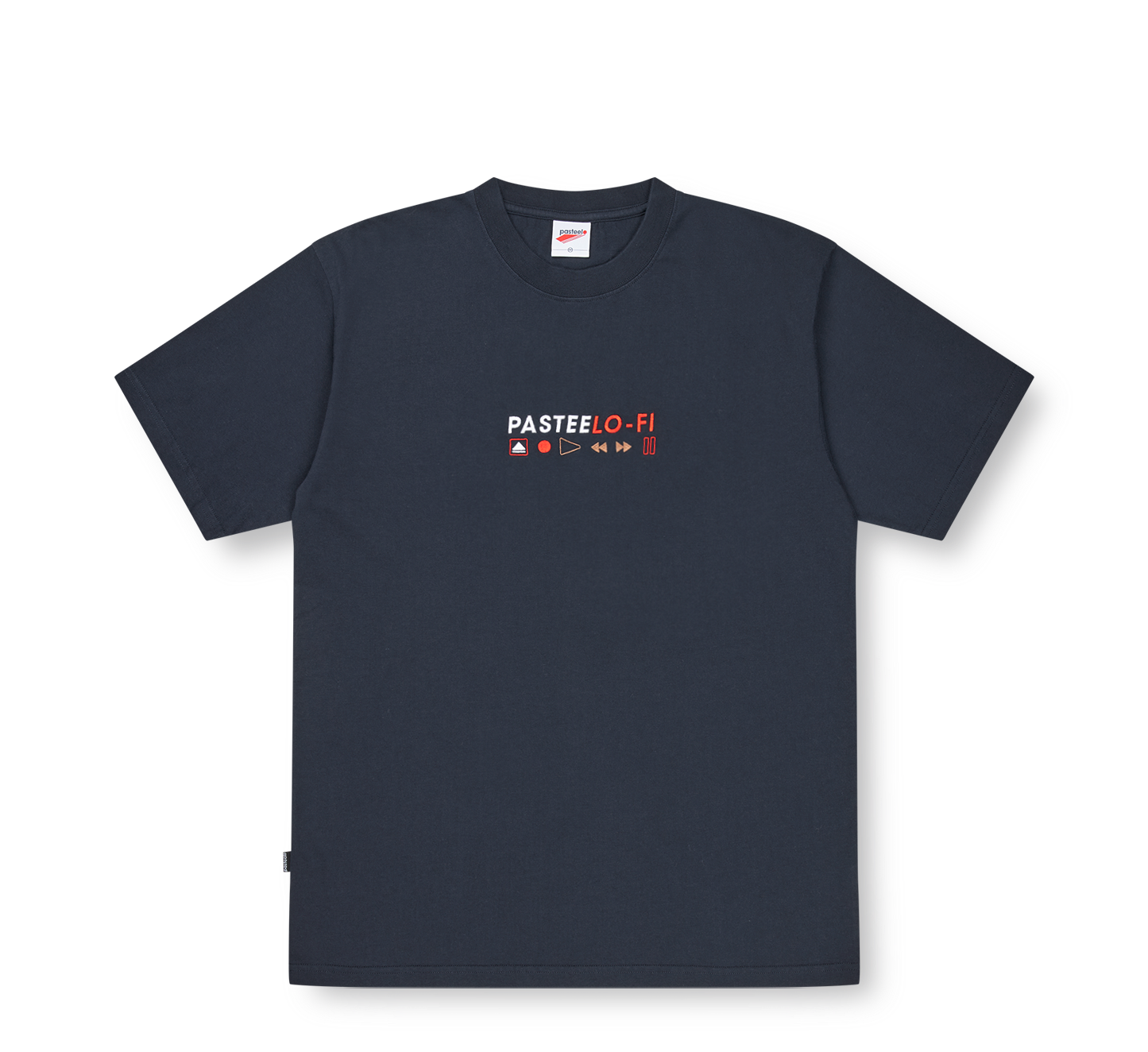 Pasteelo - LOO-FI TEE - Midnight - Headz Up 