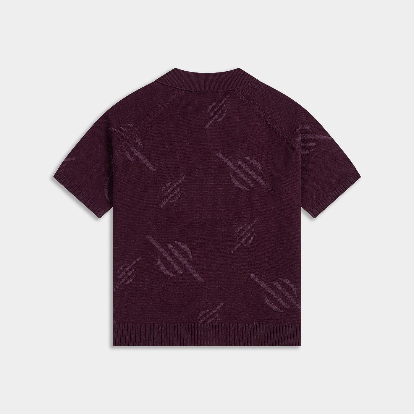 DAILY PAPER - Monogram polo knit potent - Purple - Headz Up 