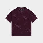 DAILY PAPER - Monogram polo knit potent - Purple - Headz Up 