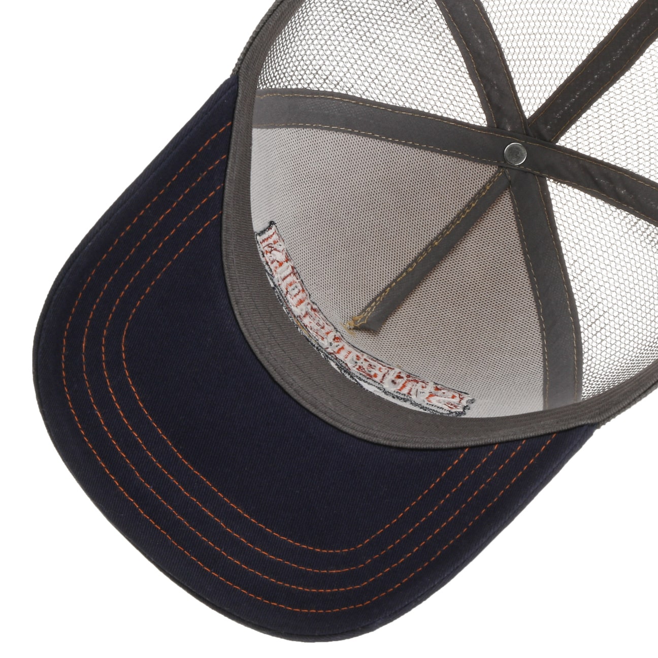 Stetson - Indy - Trucker Cap - Light Brown/Blue - Headz Up 