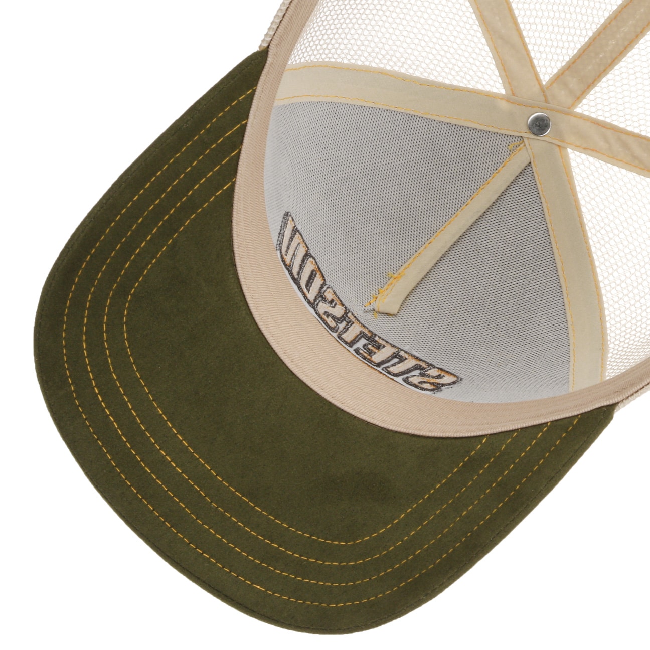Stetson - Stetson Racing Trucker Cap - Khaki - Headz Up 