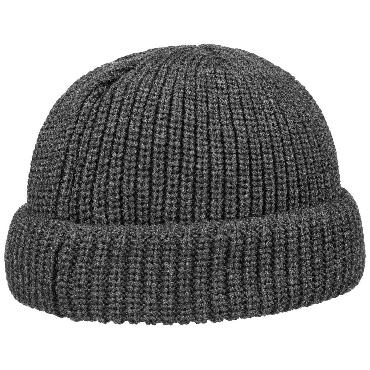 Stetson - Short Beanie Merino - Anthracite - Headz Up 