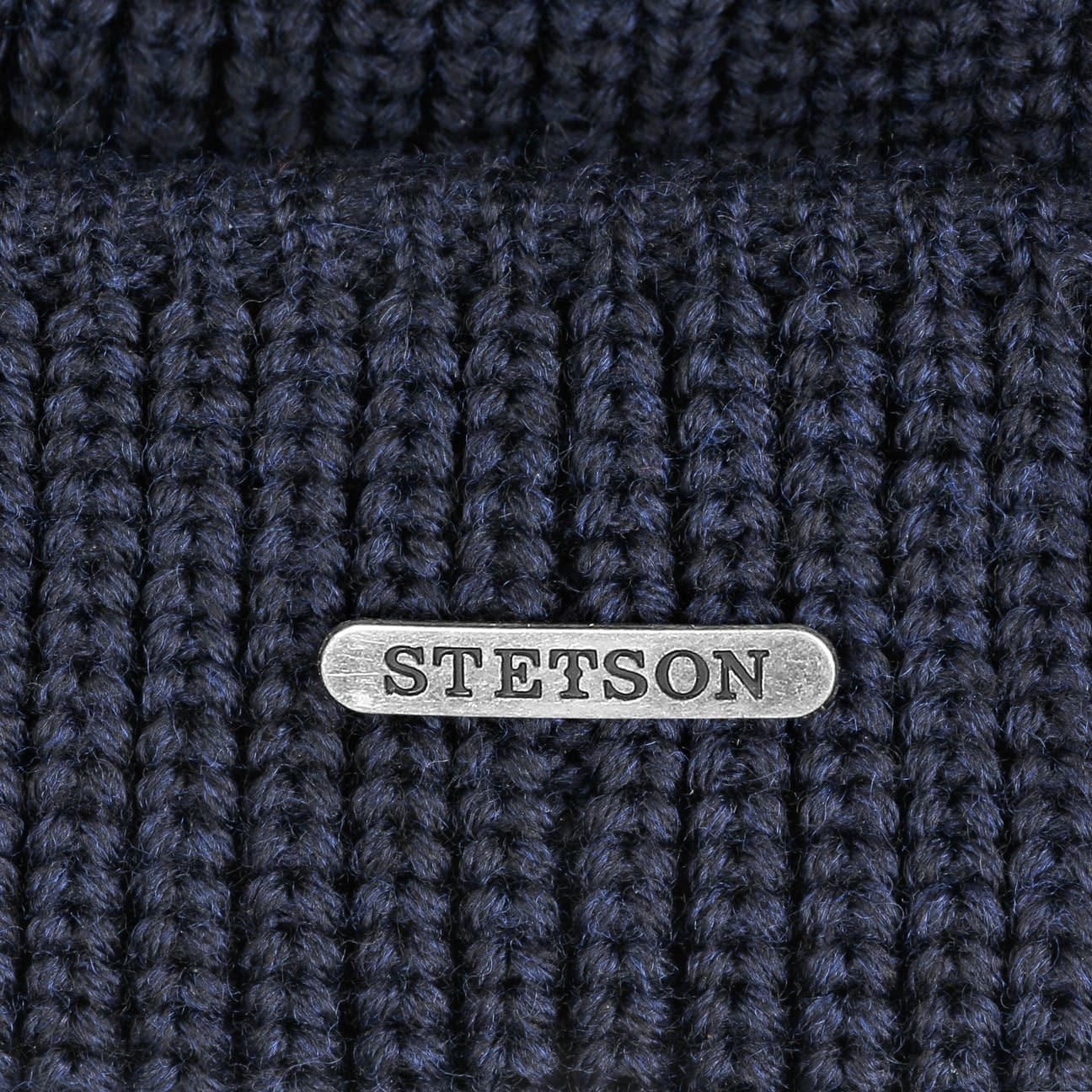 Stetson - Short Beanie Merino - Navy - Headz Up 