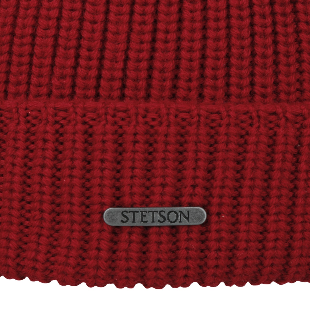 Stetson - Short Beanie Merino - Red - Headz Up 