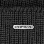 Stetson - Short Beanie Merino - Black - Headz Up 