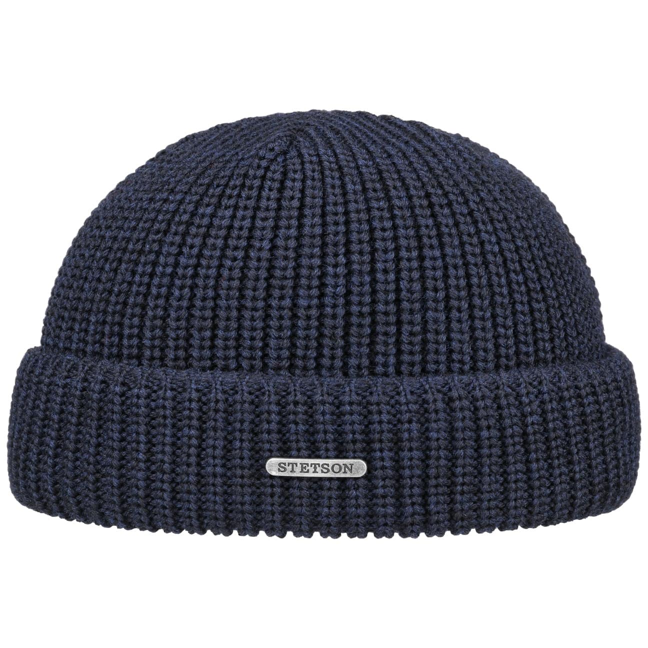 Stetson - Short Beanie Merino - Navy - Headz Up 