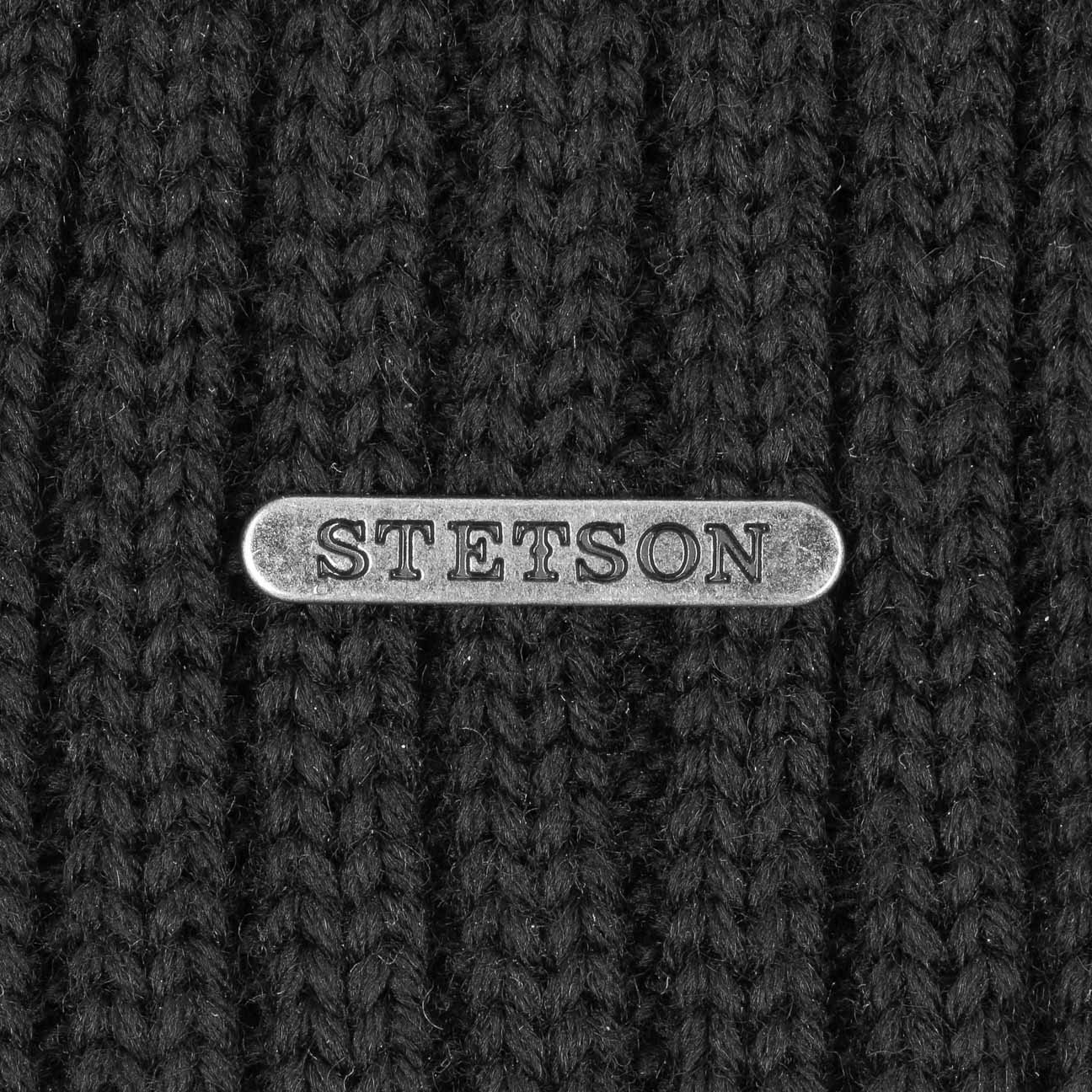 Stetson - Northport Beanie Merino - Black - Headz Up 