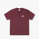 Pasteelo - O.G. EMB TEE - Burgendy - Headz Up 