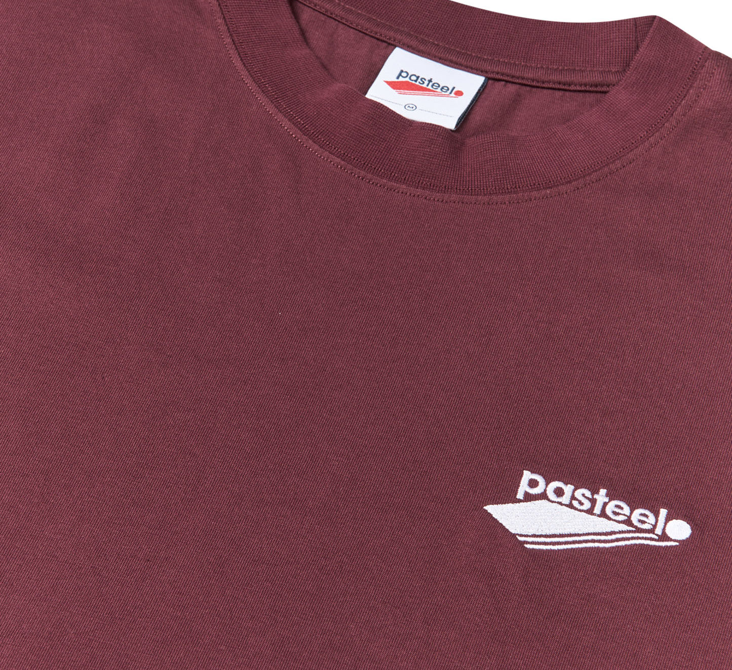 Pasteelo - O.G. EMB TEE - Burgendy - Headz Up 