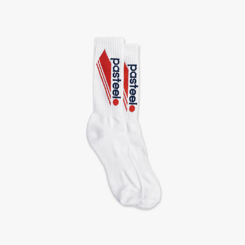 Pasteelo - O.G Socks - White/Red - Headz Up 
