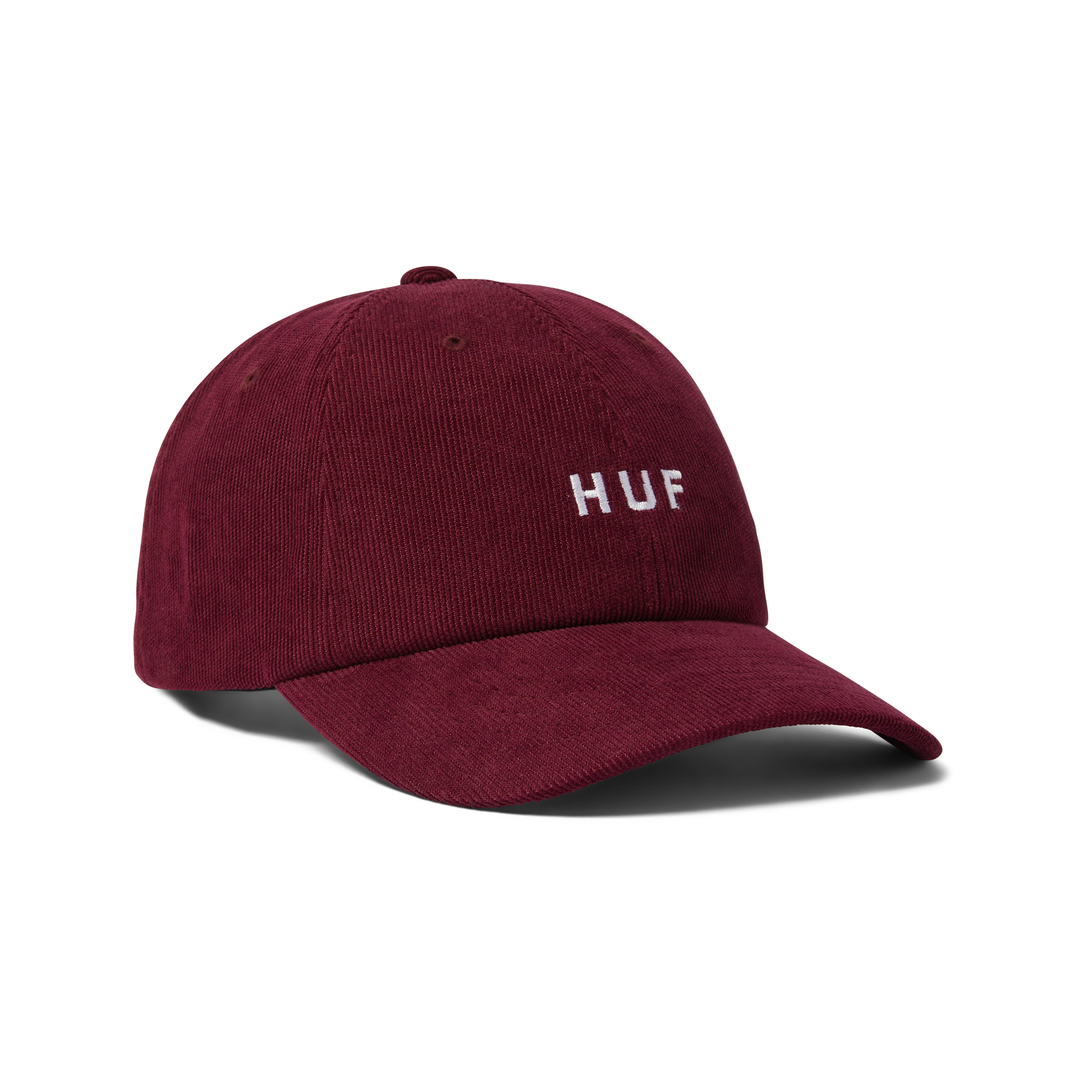 HUF - OG Corduroy 6 Panel CV Hat - Deep Wine - Headz Up 