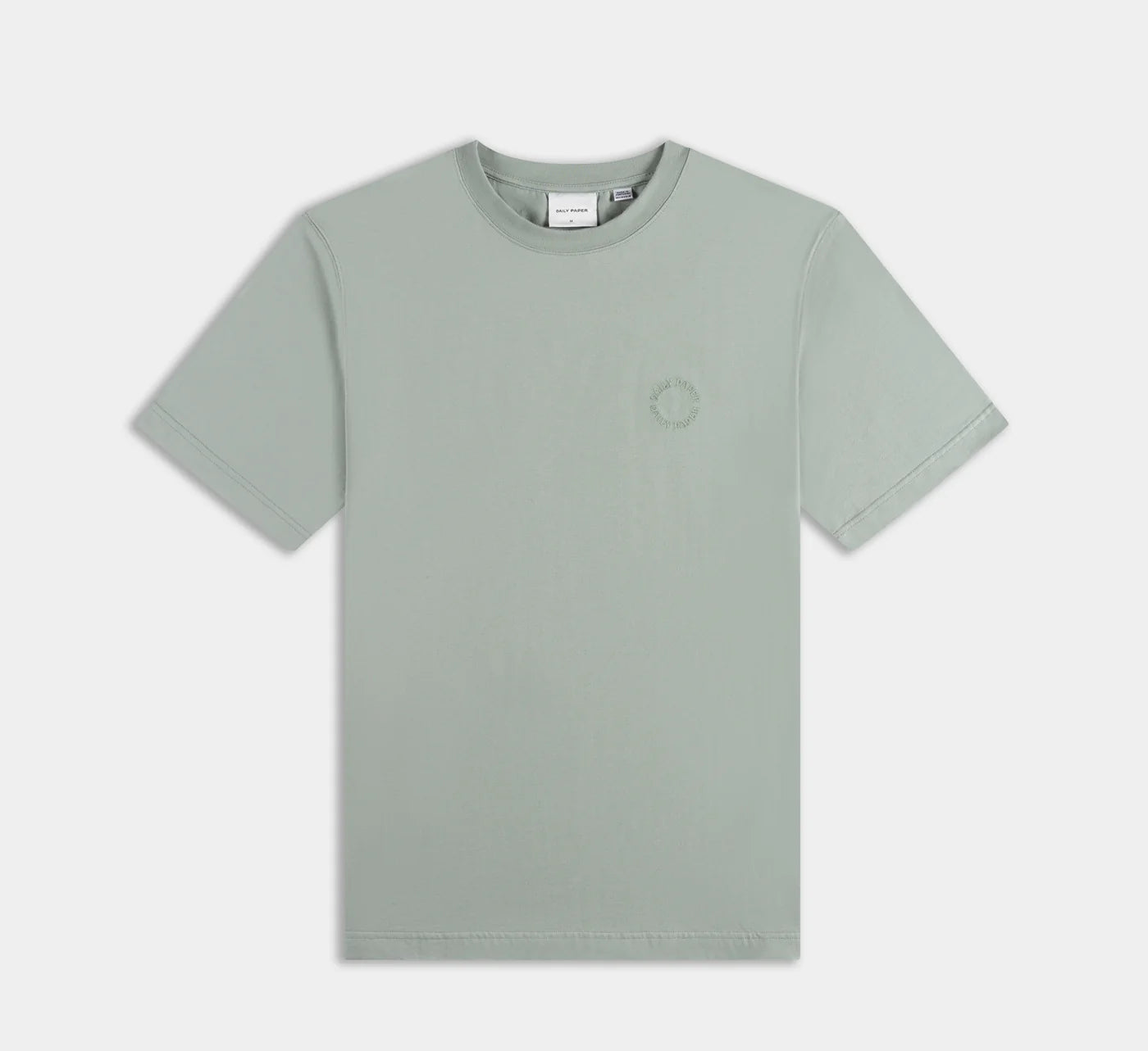 DAILY PAPER - Orbit emb t-shirt - Iceberg green - Headz Up 