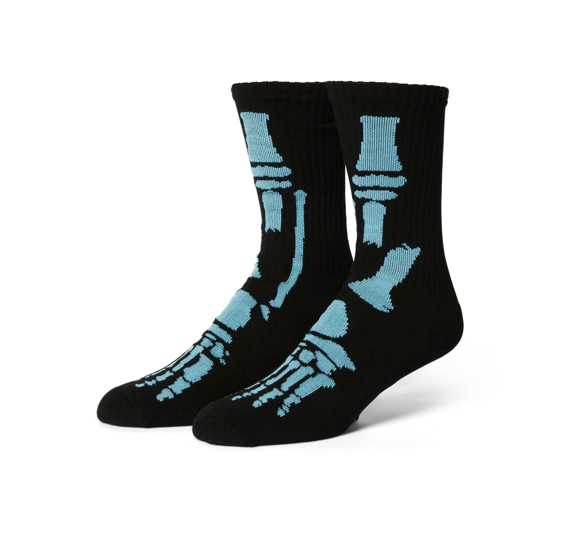 HUF - Out for a season crew sock - Black - Headz Up 