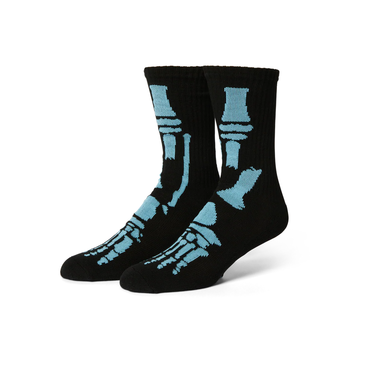HUF - Out for a season crew sock - Black - Headz Up 