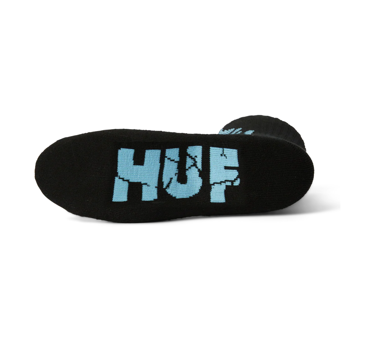 HUF - Out for a season crew sock - Black - Headz Up 