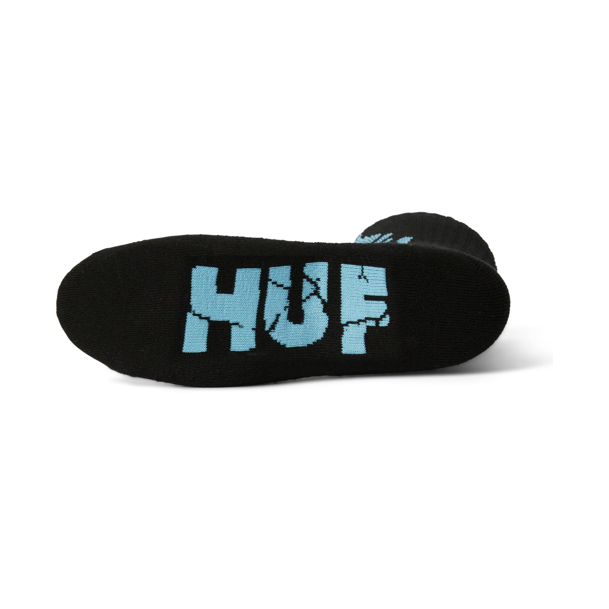 HUF - Out for a season crew sock - Black - Headz Up 