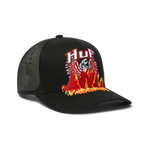 HUF - PHOENIX TRUCKER Cap - Black - Headz Up 