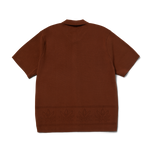 HUF - Plantlife perforated S/S knit top - Sierra - Headz Up 