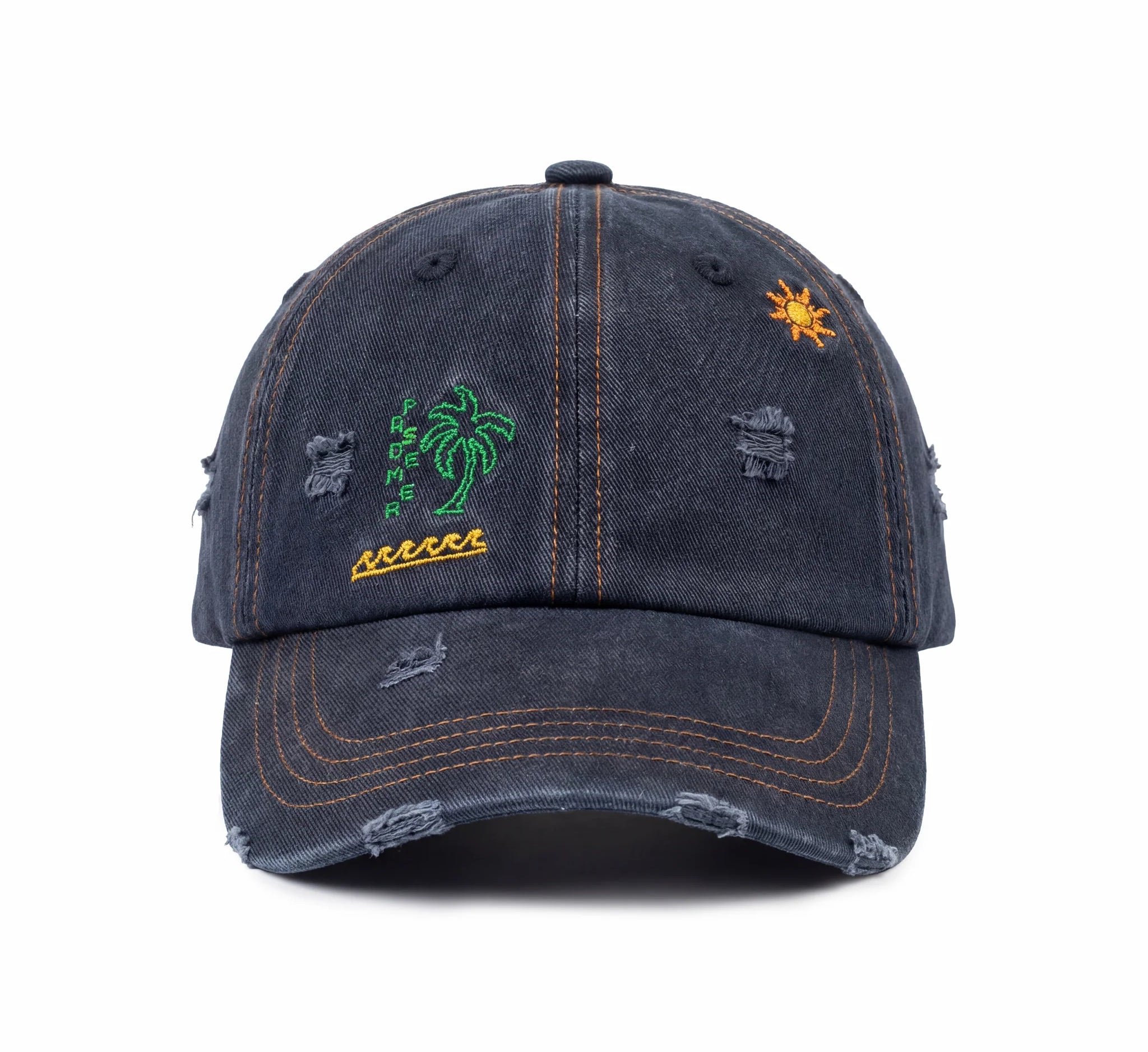 PAS DE MER - Postcard Hat - Blue - Headz Up 