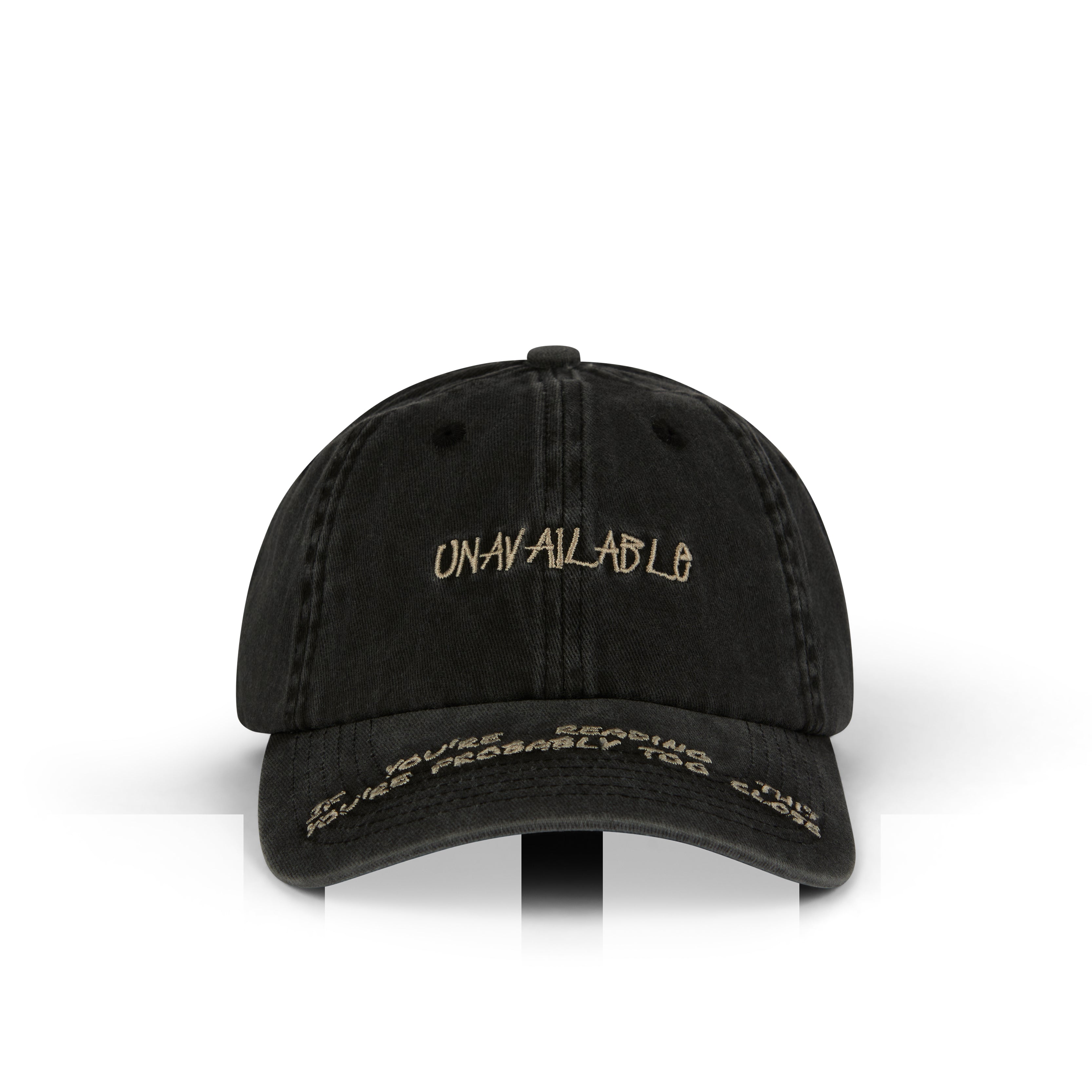 Pica Pica - Unavailable - Dad Cap - Washed Black - Headz Up 