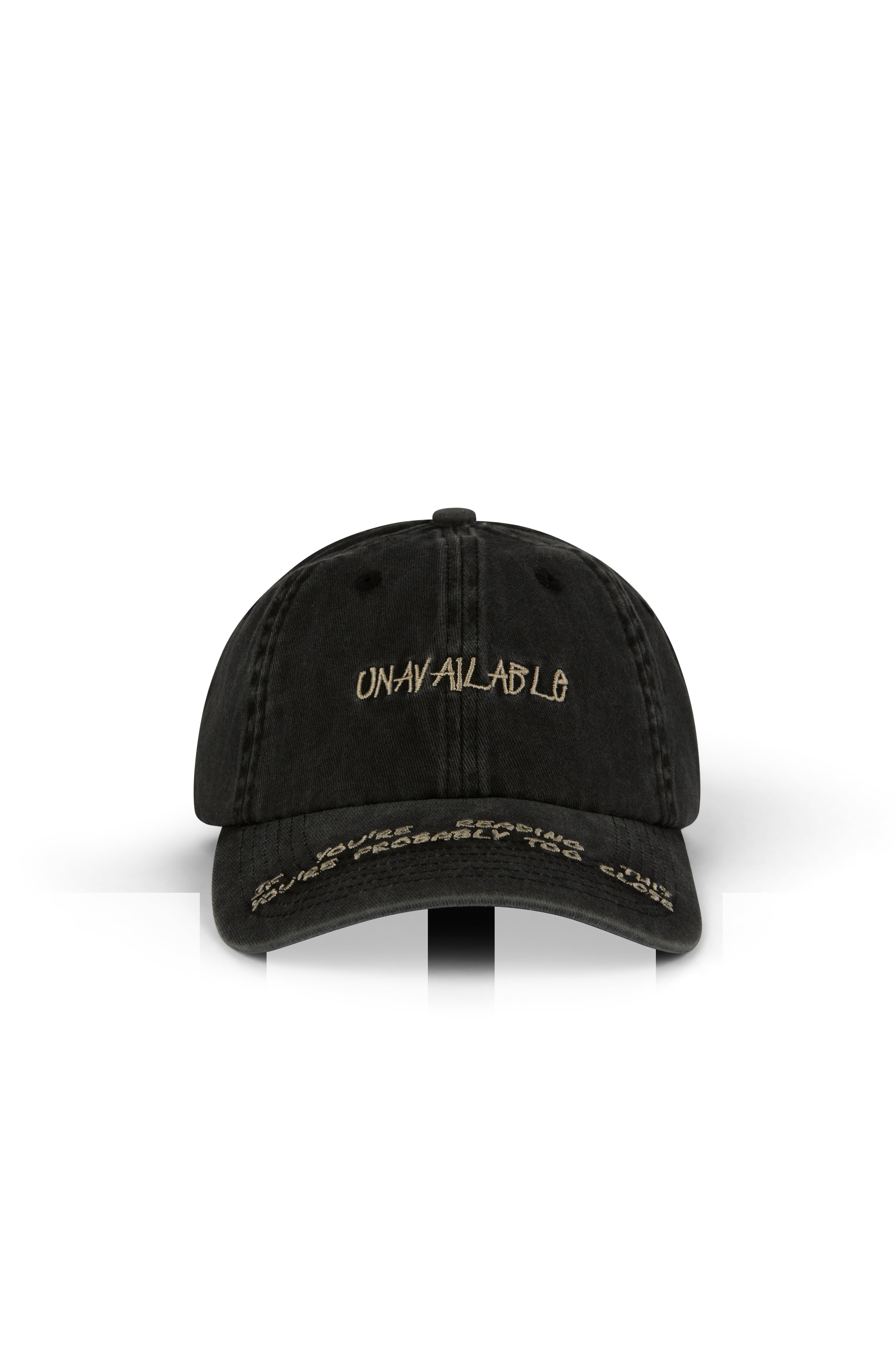 Pica Pica - Unavailable - Dad Cap - Washed Black - Headz Up 