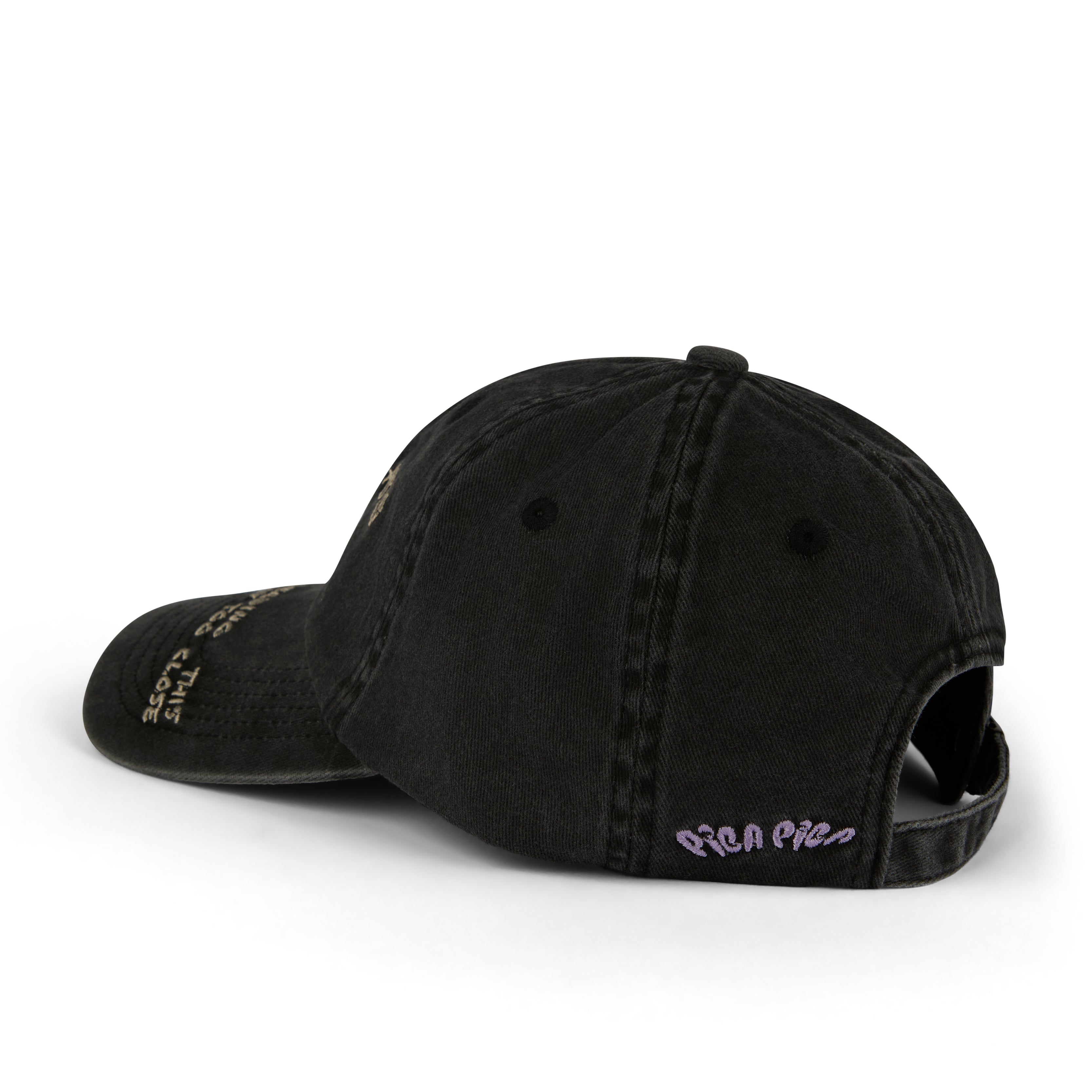 Pica Pica - Unavailable - Dad Cap - Washed Black - Headz Up 