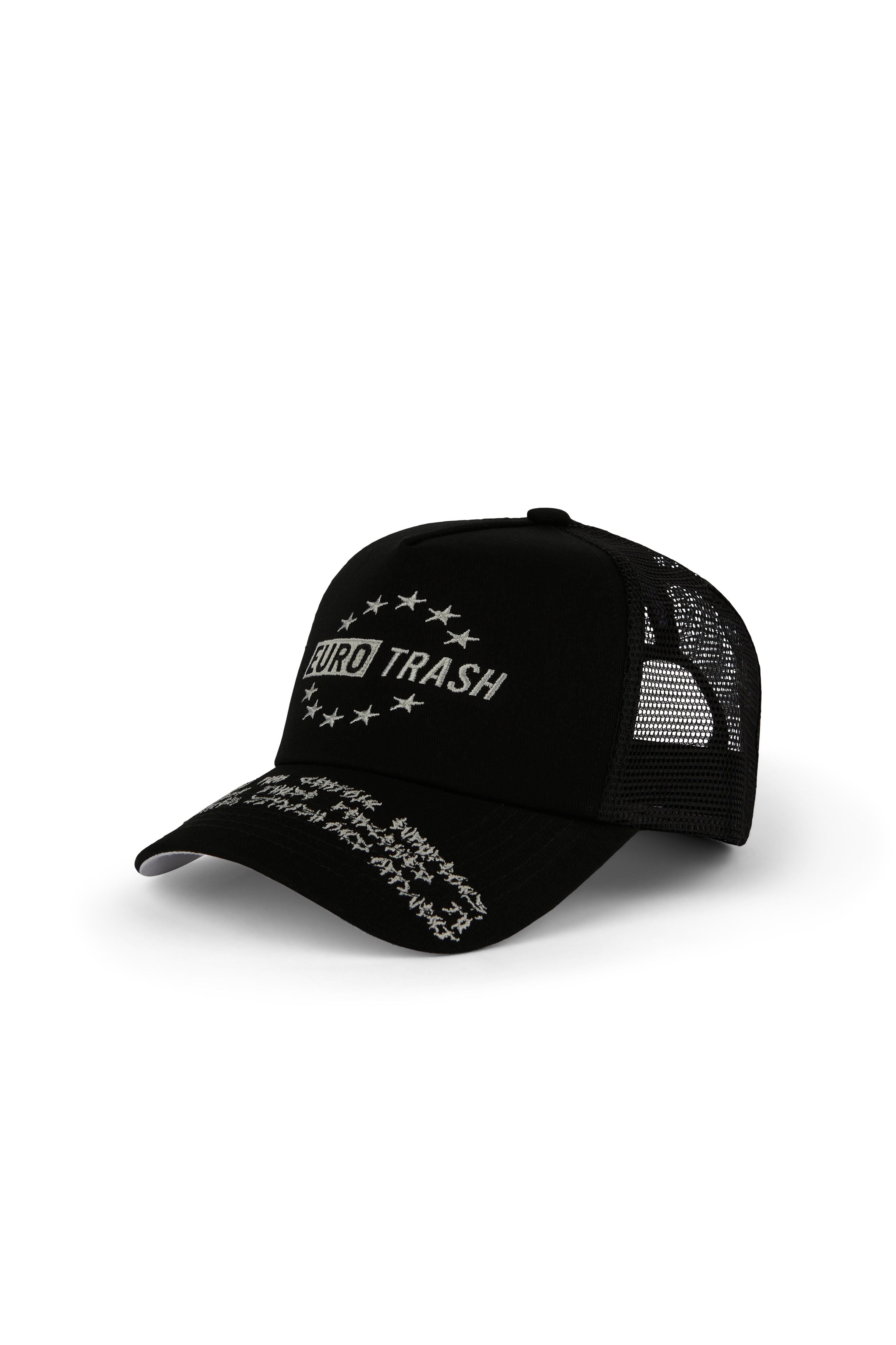 Pica Pica - Eurotrash - Trucker Cap - Black - Headz Up 