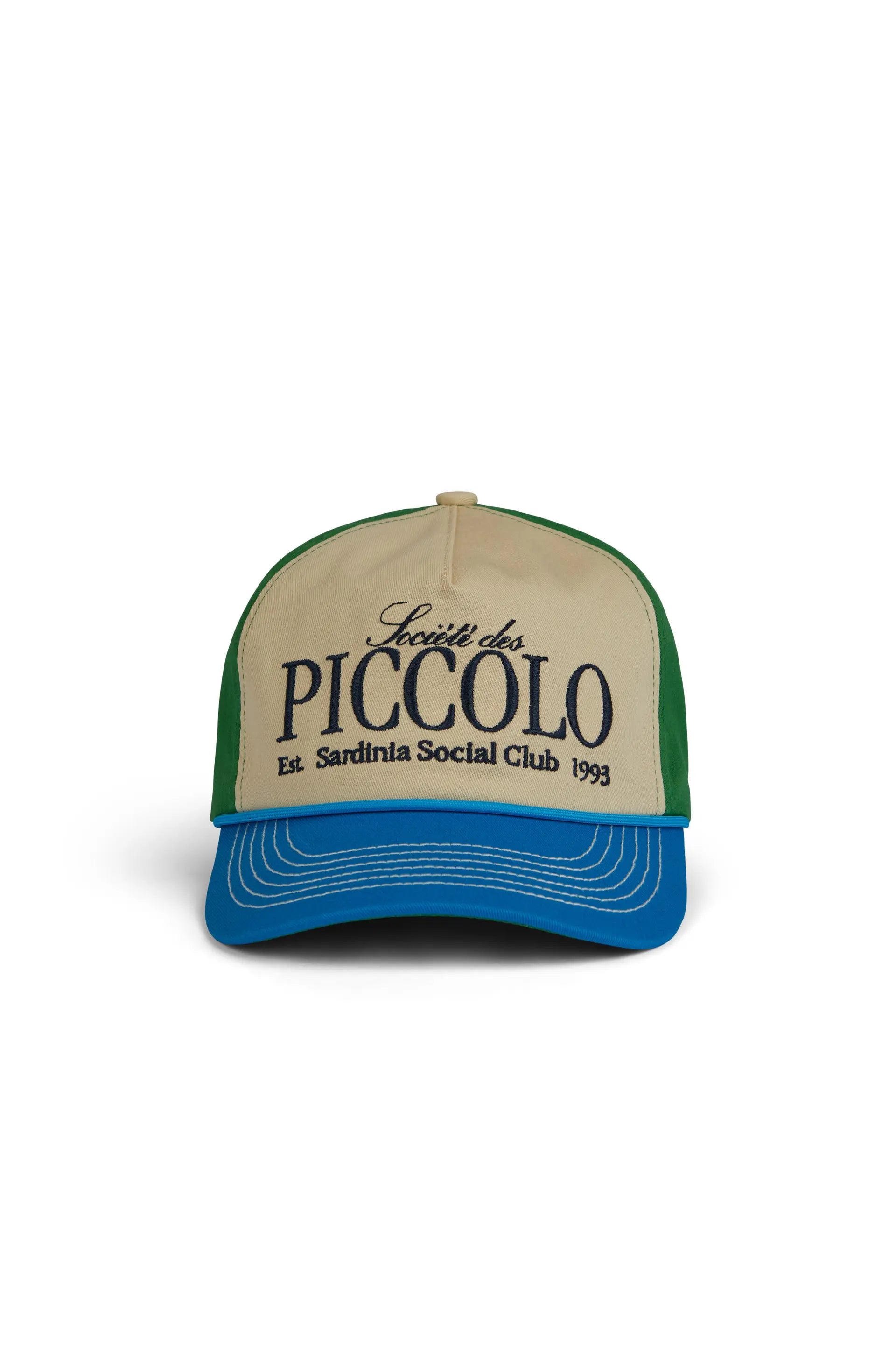 Pica Pica - Piccolo - Unstructured 5-Panel Cap - Green/Blue - Headz Up 