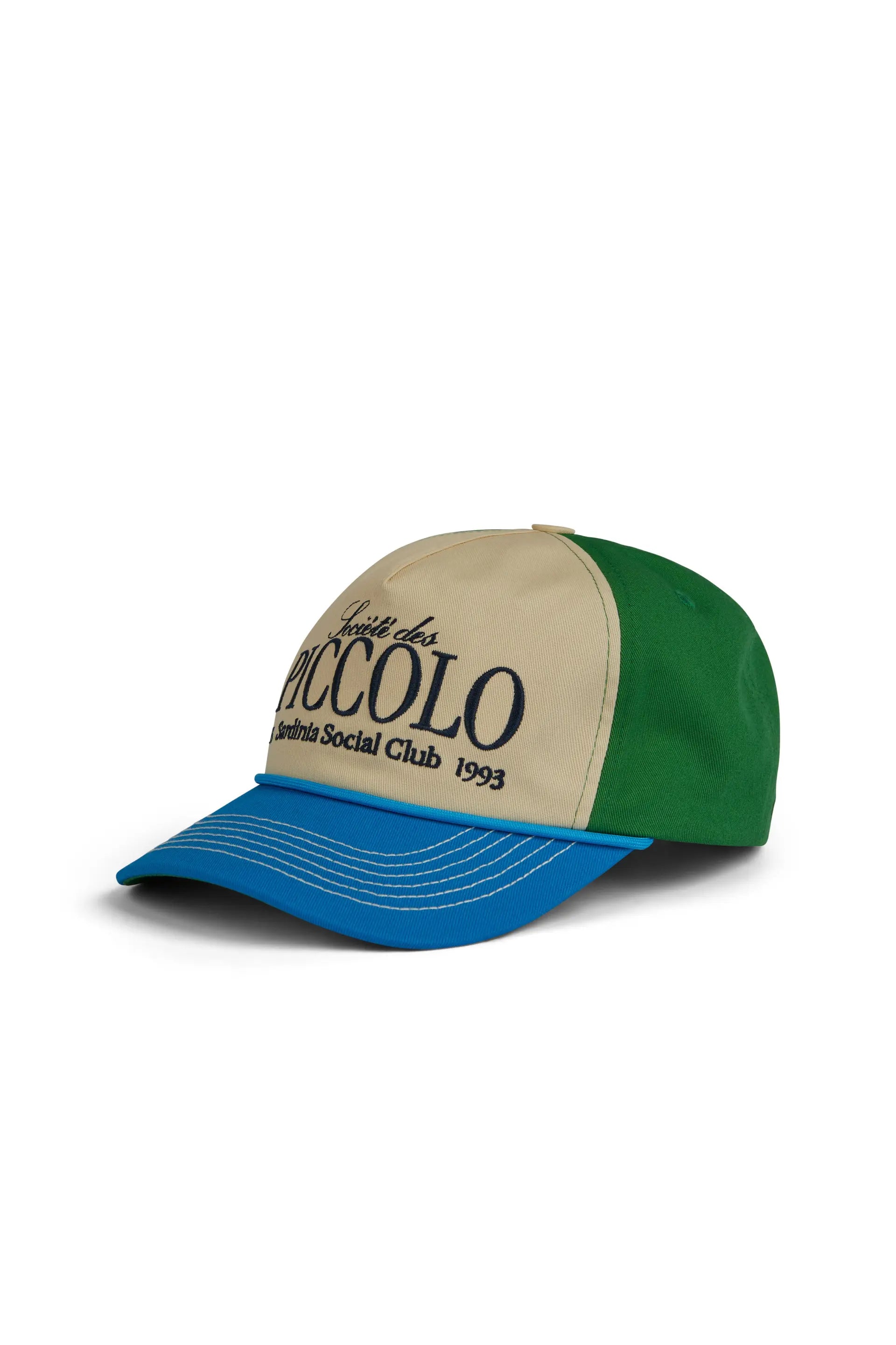 Pica Pica - Piccolo - Unstructured 5-Panel Cap - Green/Blue - Headz Up 
