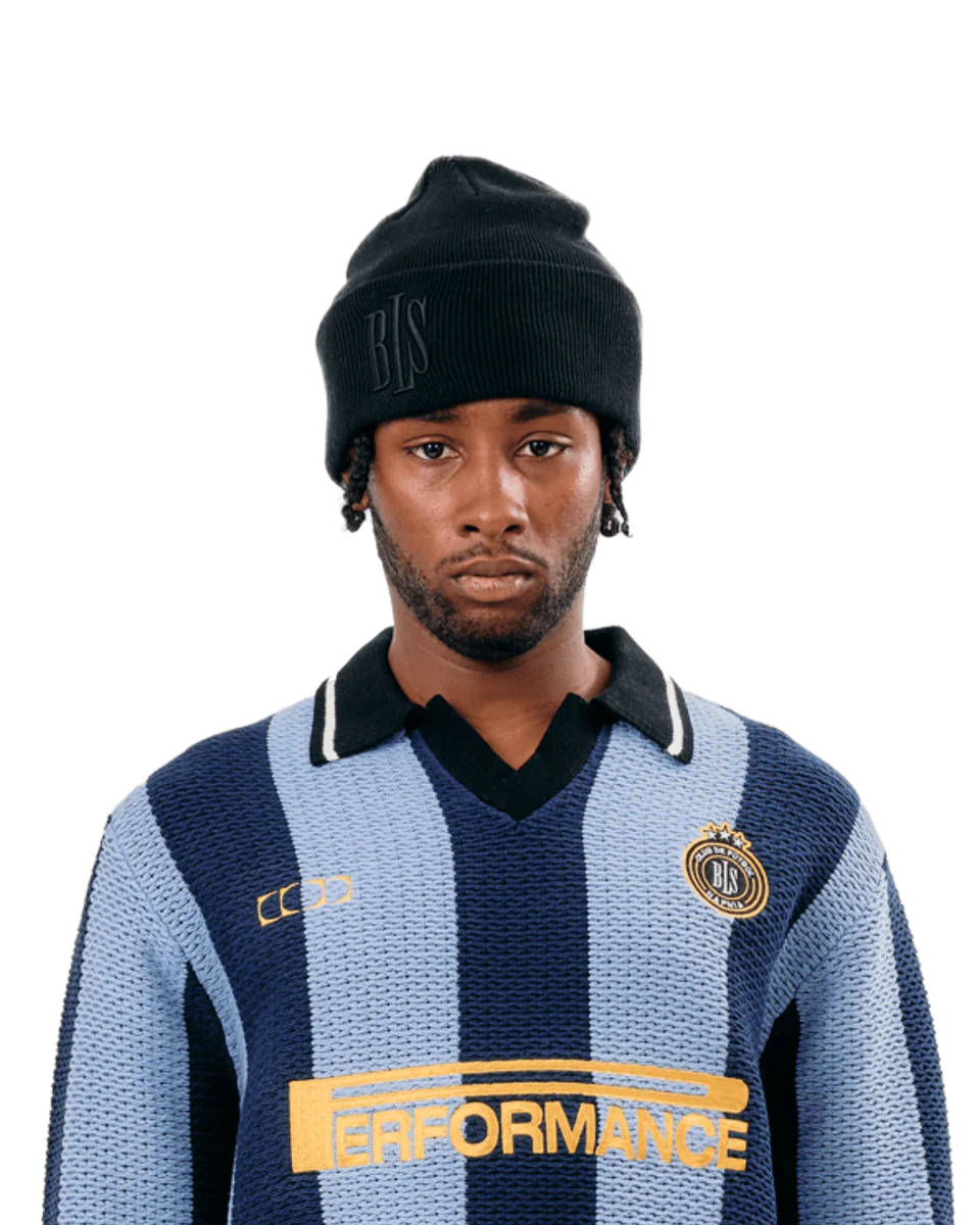 BLS - Classic 3D Beanie - Black/Black - Headz Up 