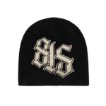 BLS - 815 Beanie - Black/Off  White - Headz Up 