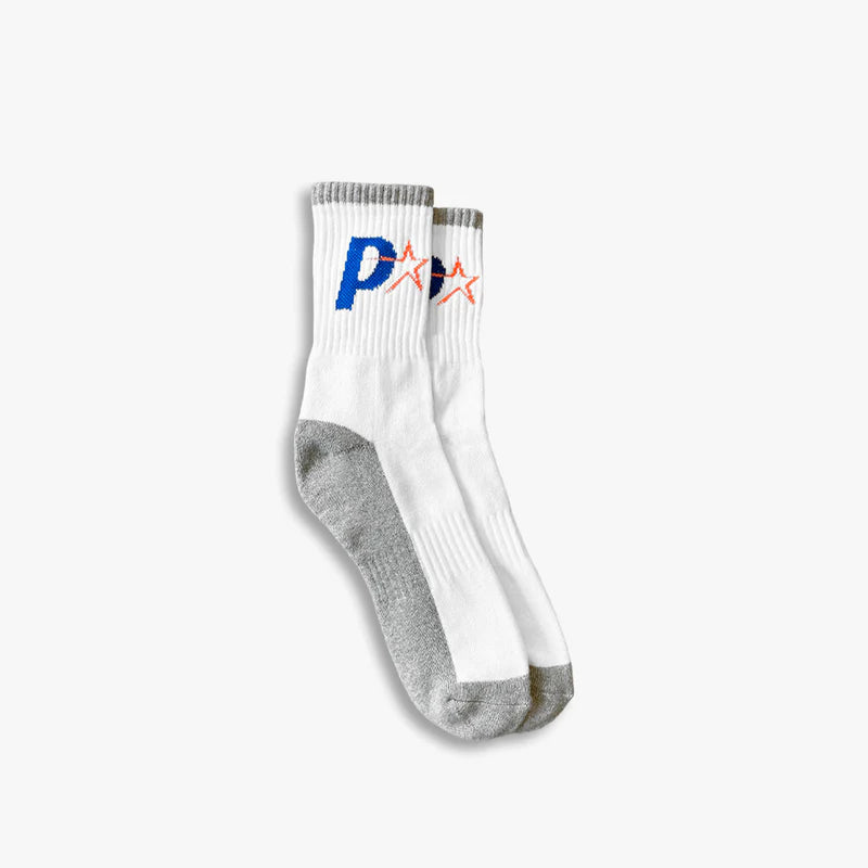 Pasteelo - P Steelo Socks - White - Headz Up 