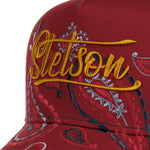 Stetson - Paisley Trucker Cap - Red - Headz Up 