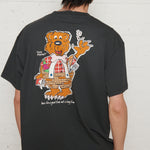 PAS DE MER - Not Long Time - T-Shirt -  Black - Headz Up 