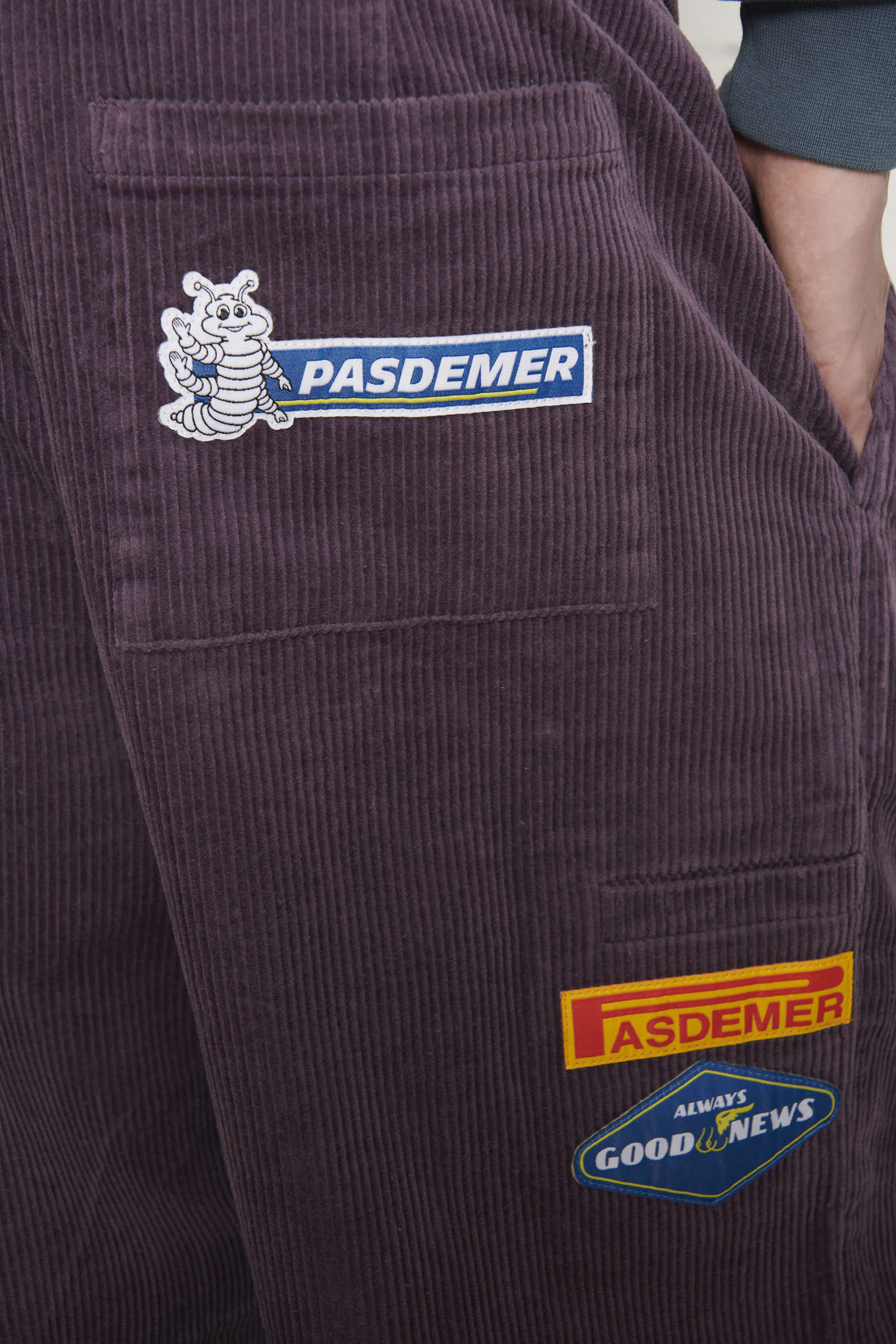 PAS DE MER - Good News Pants - Light Purple - Headz Up 