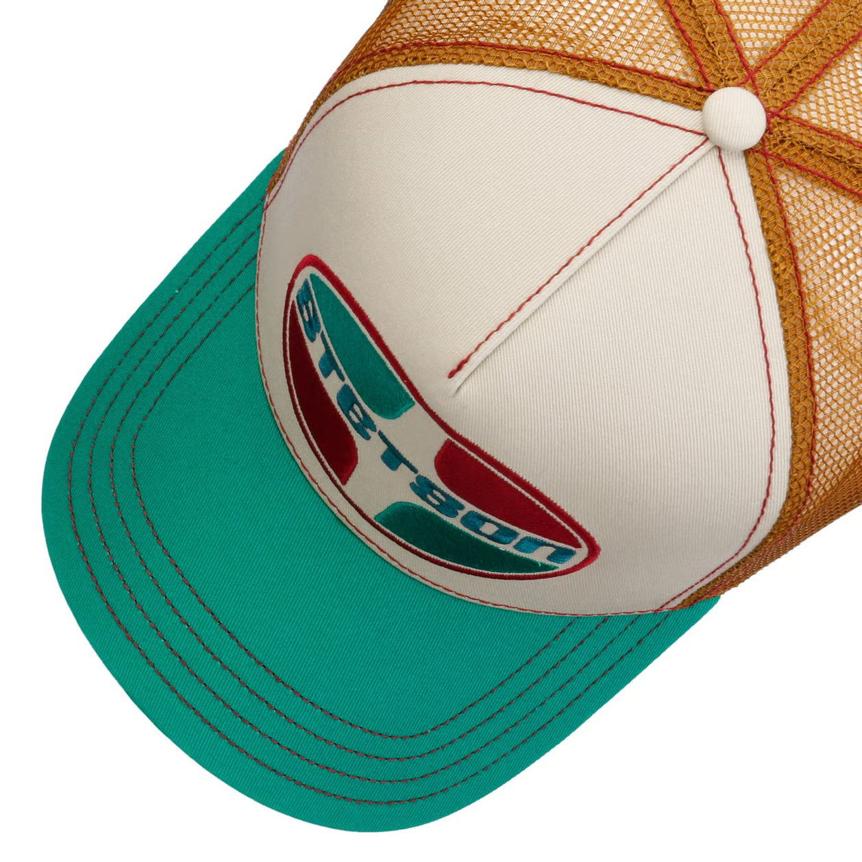 Stetson - Ovum - Trucker Cap - Stone/Green/Brown - Headz Up 