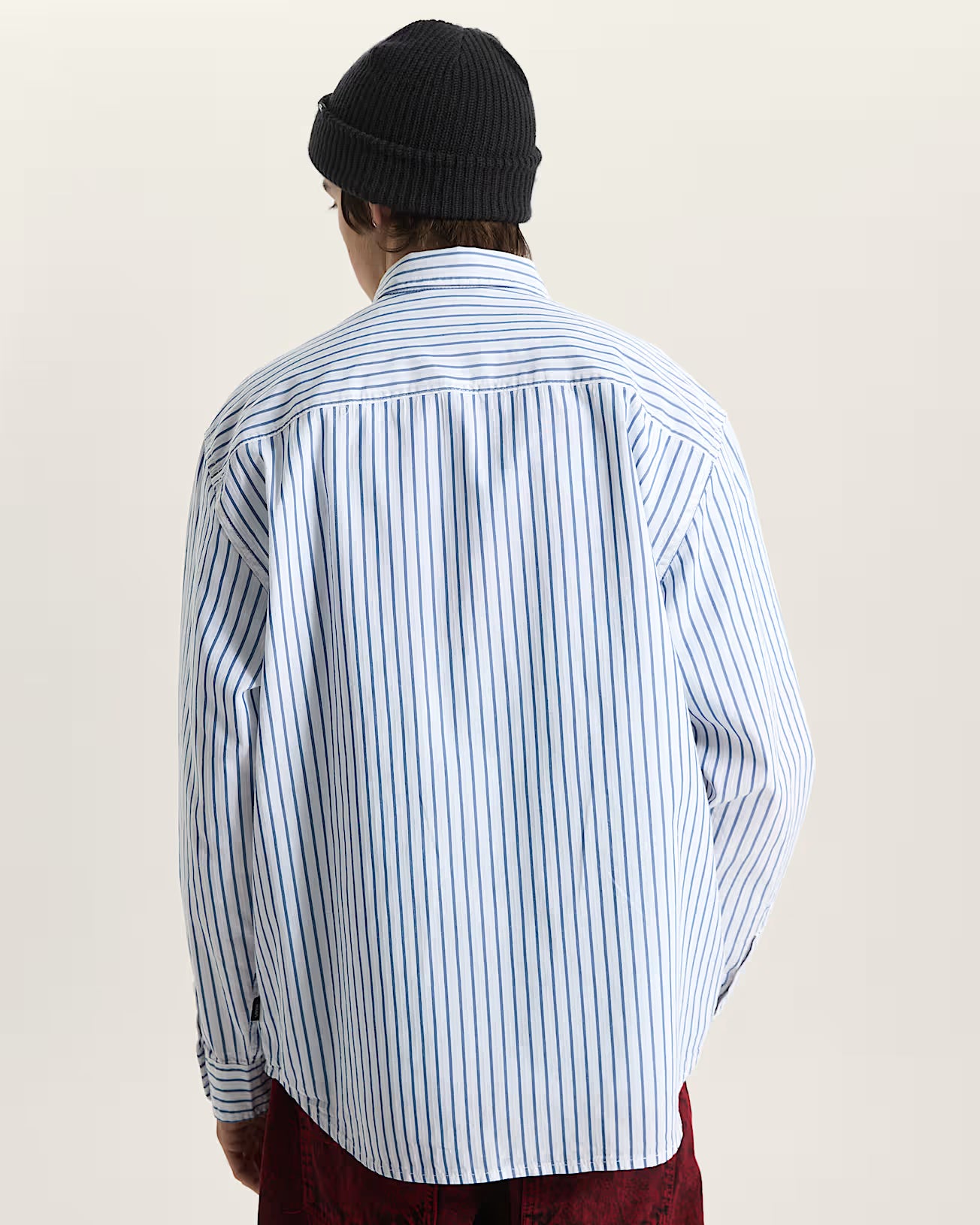 VANS - DOBBY STRIPE LS - White - Headz Up 