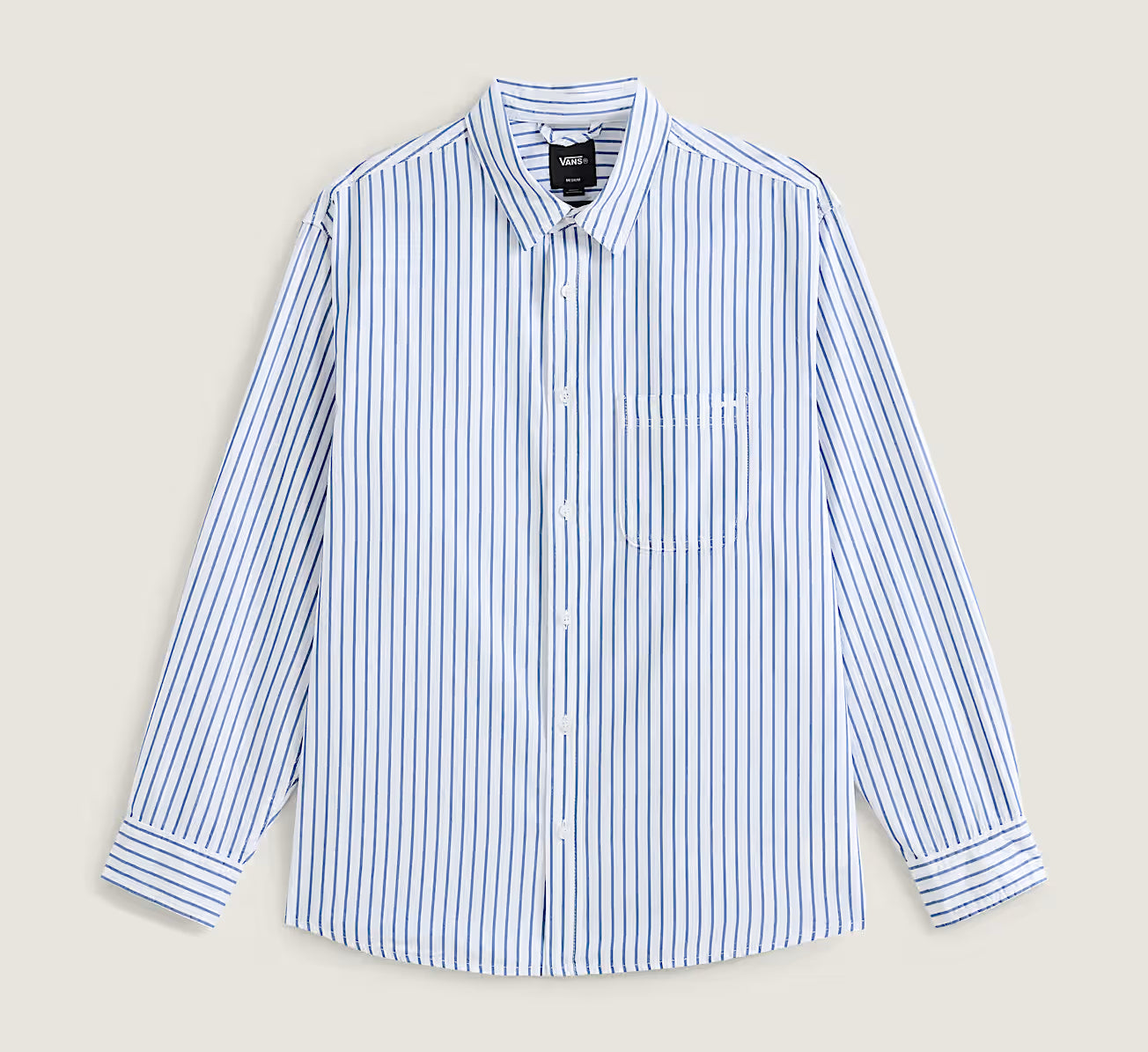VANS - DOBBY STRIPE LS - White - Headz Up 