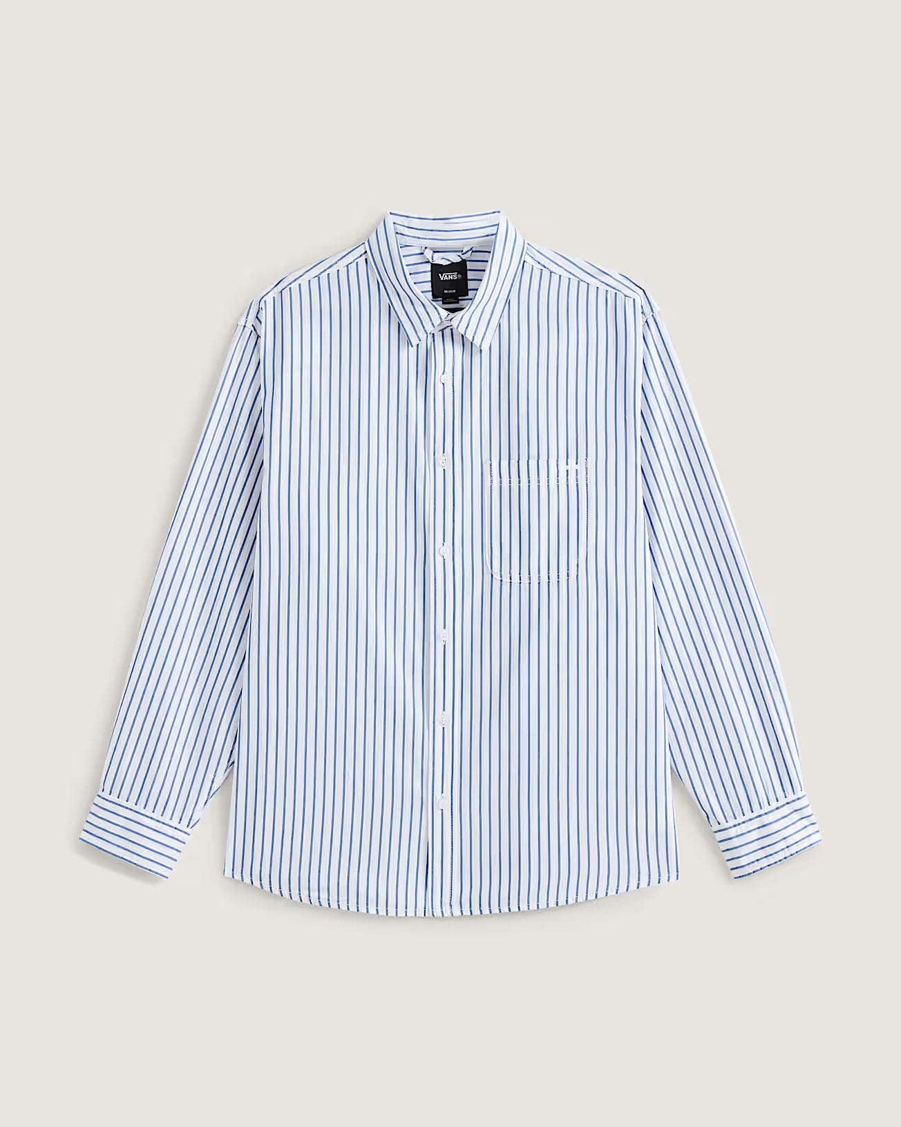 VANS - DOBBY STRIPE LS - White - Headz Up 