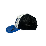 LESS FEAR - 5-Panel Trucker Cap - Blue - Headz Up 