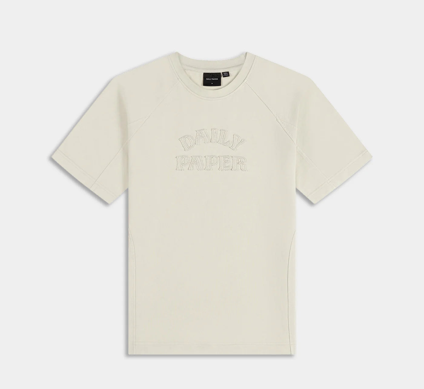 DAILY PAPER - Raglan stacked dias jersey tee - White - Headz Up 
