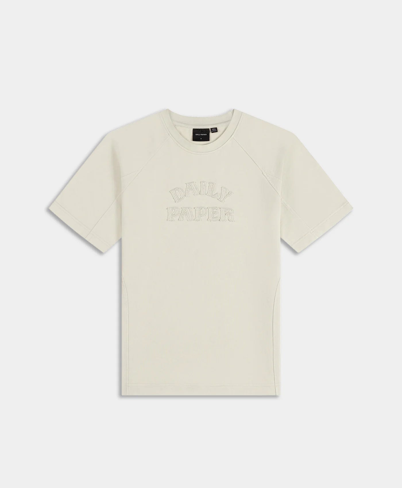 DAILY PAPER - Raglan stacked dias jersey tee - White - Headz Up 